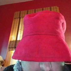 015 Etmar Red Paddington Bear Style Hat Bucket Felt? Wool?  eb-94664421